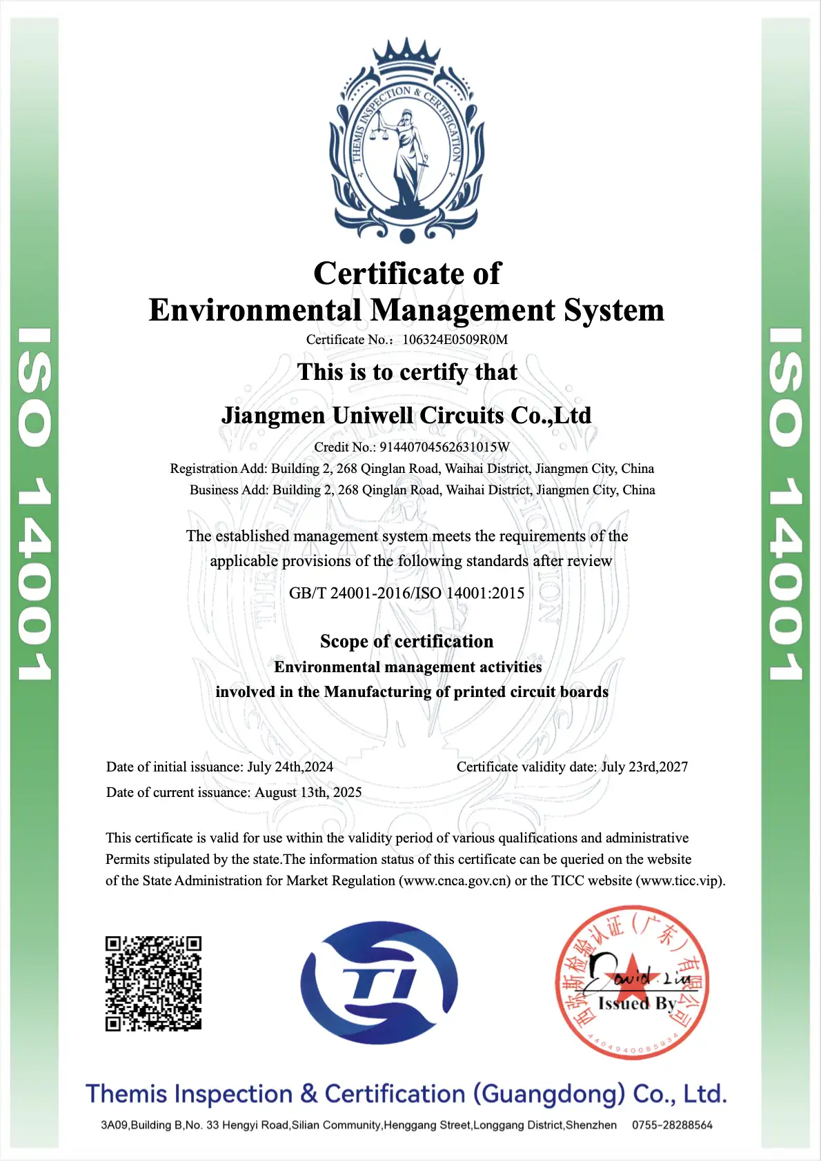 ISO 14001:2015