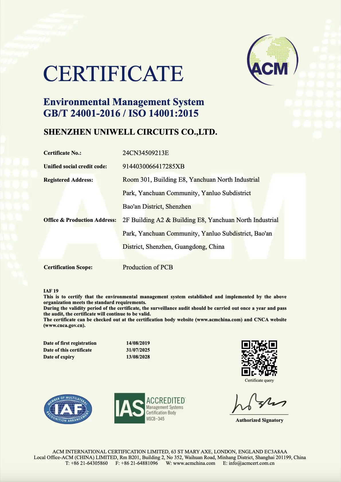ISO 14001:2015